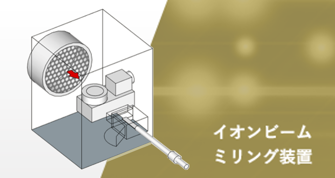 【イオンビームミリング装置】Φ12インチ（Φ300mm）対応装置開発中
